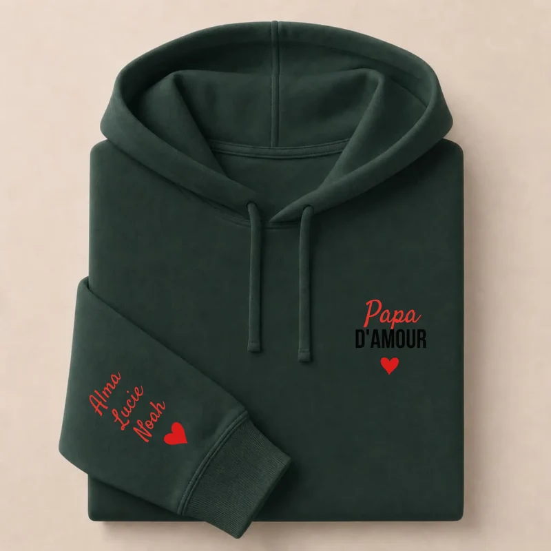 T-shirt personnalisé papa - Papa d'amour