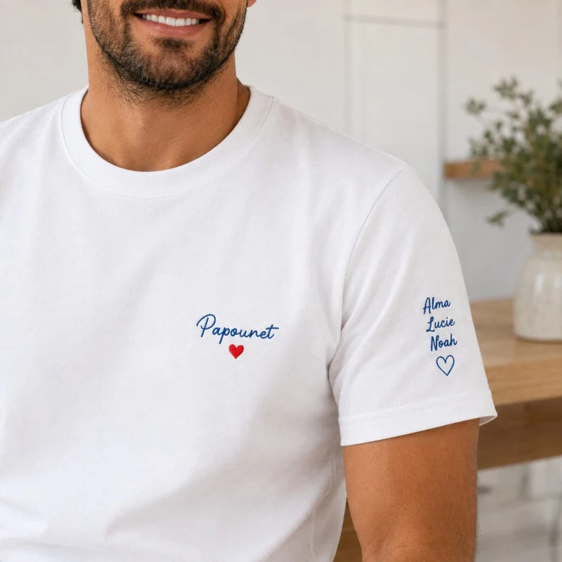 T-shirt personnalisé papa - Papounet