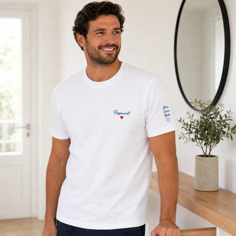 T-shirt personnalisé papa - Papounet