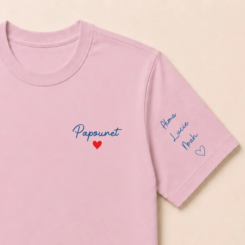 T-shirt personnalisé papa - Papounet