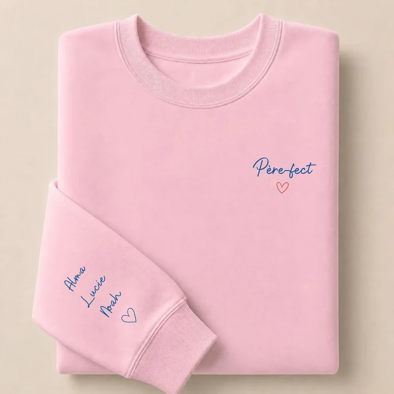 T-shirt personnalisé papa - Père-fect