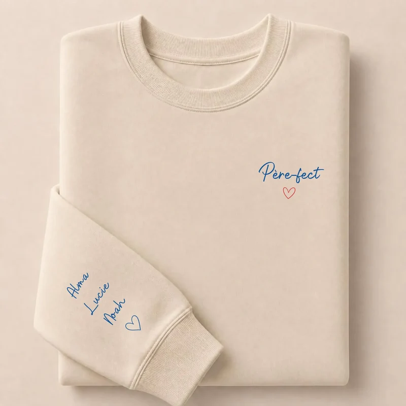 T-shirt personnalisé papa - Père-fect