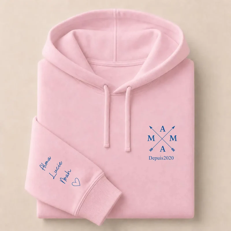 T-shirt personnalisé maman - Mama depuis
