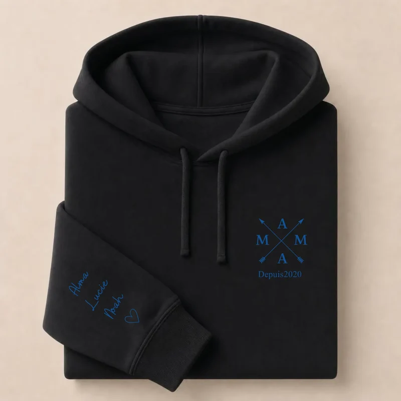 T-shirt personnalisé maman - Mama depuis