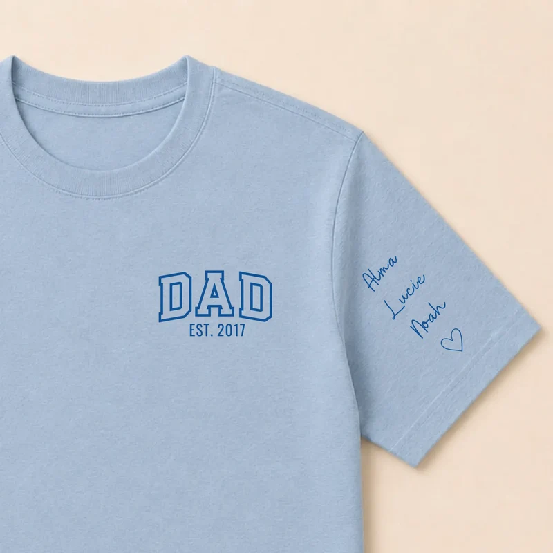 T-shirt personnalisé papa - DAD Est