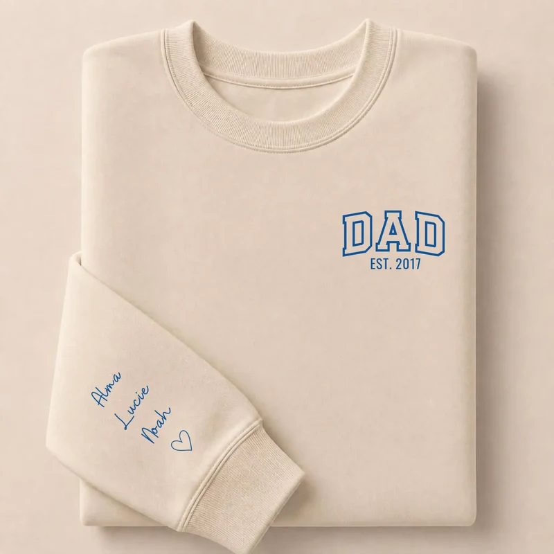 T-shirt personnalisé papa - DAD Est