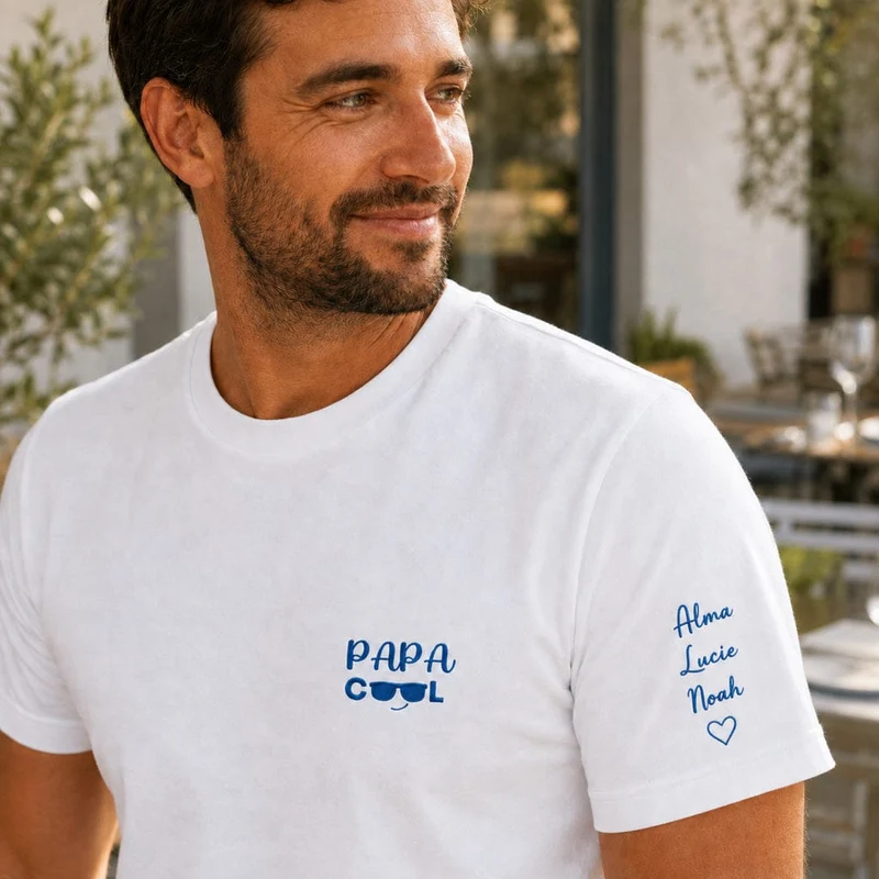 T-shirt personnalisé papa - Papa cool