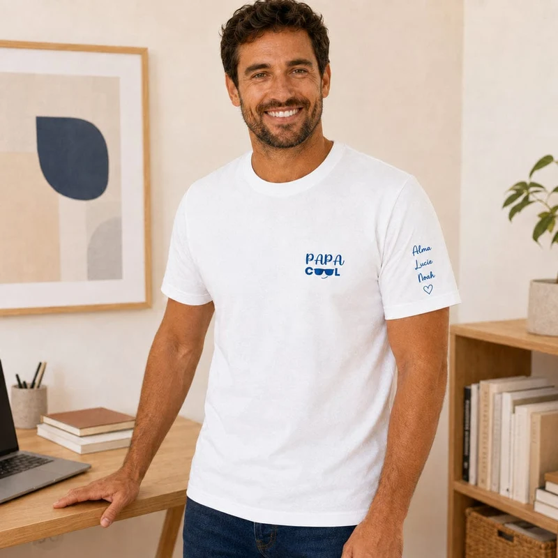 T-shirt personnalisé papa - Papa cool