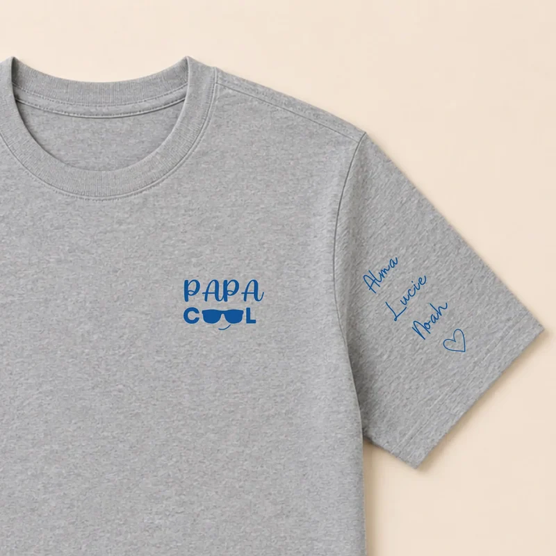 T-shirt personnalisé papa - Papa cool