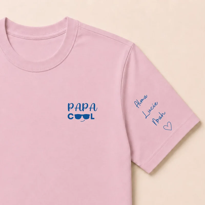 T-shirt personnalisé papa - Papa cool