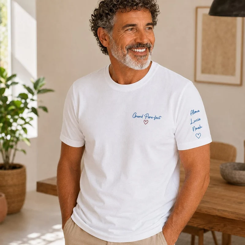 T-shirt personnalisé grand-père - Grand père-fect