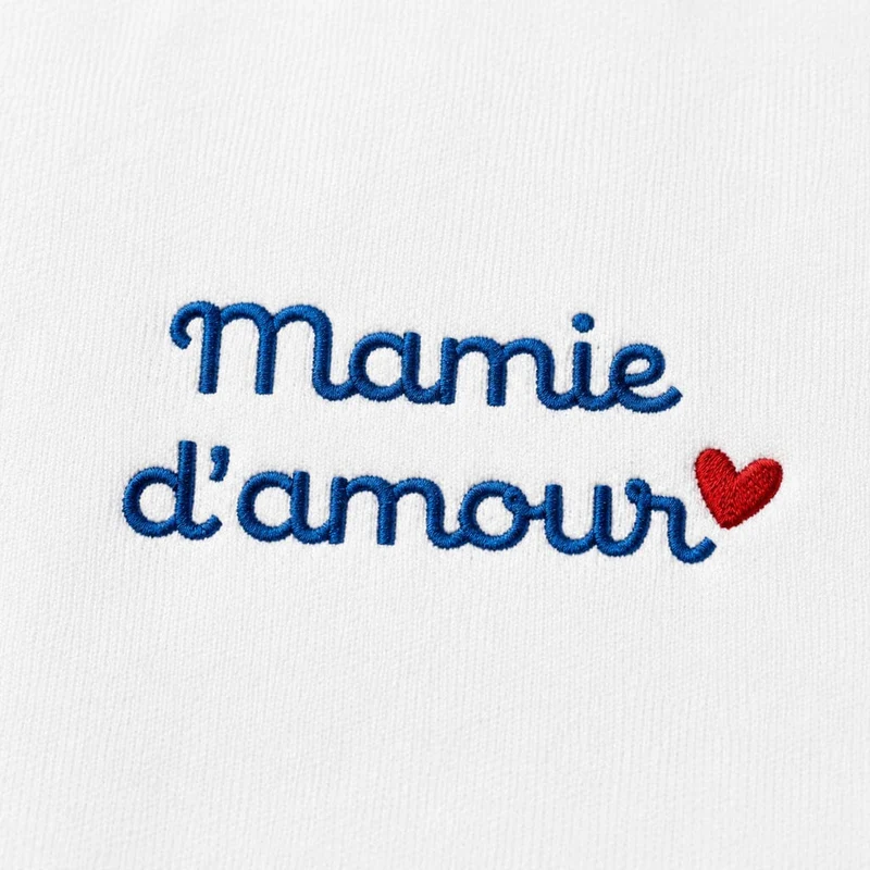 T-shirt personnalisé mamie - Mamie d'amour