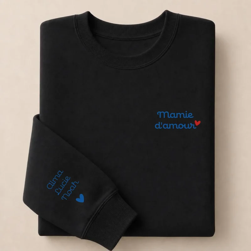 T-shirt personnalisé mamie - Mamie d'amour