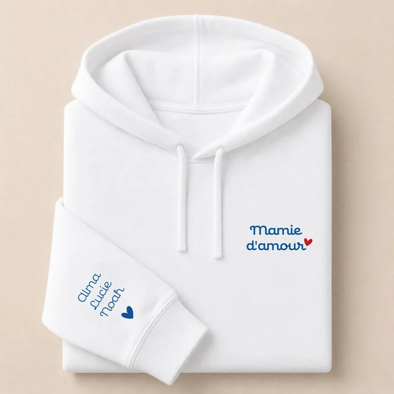 T-shirt personnalisé mamie - Mamie d'amour