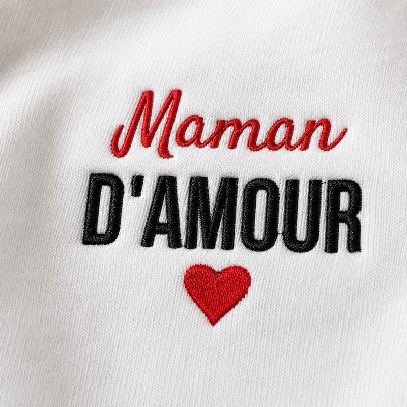Pull personnalisé maman - Maman d'amour