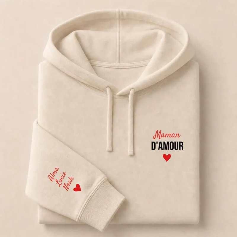Pull personnalisé maman - Maman d'amour