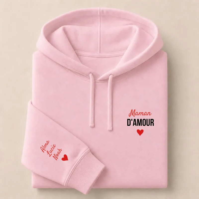 Pull personnalisé maman - Maman d'amour