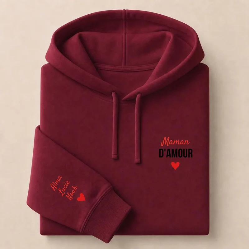 Pull personnalisé maman - Maman d'amour