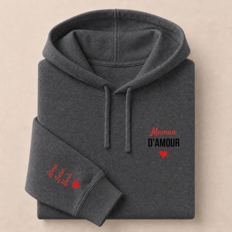 Pull personnalisé maman - Maman d'amour