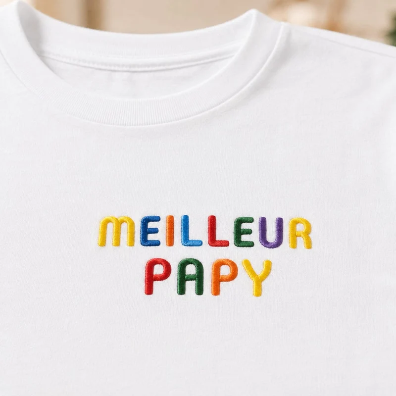 T-shirt personnalisé papy - Meilleur papy