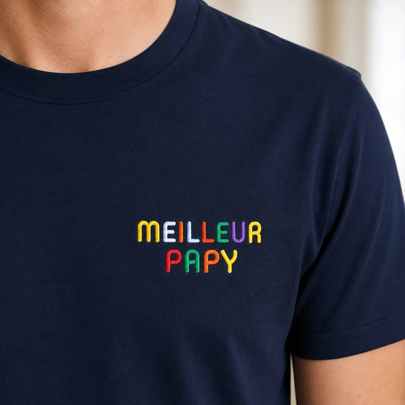 T-shirt personnalisé papy - Meilleur papy