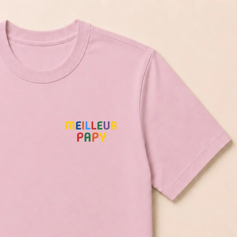 T-shirt personnalisé papy - Meilleur papy
