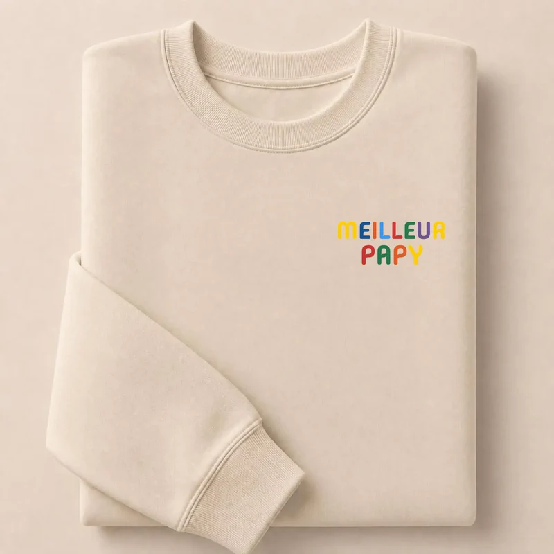 T-shirt personnalisé papy - Meilleur papy