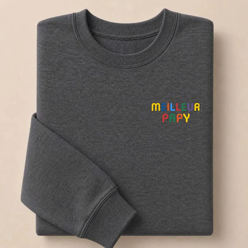 T-shirt personnalisé papy - Meilleur papy