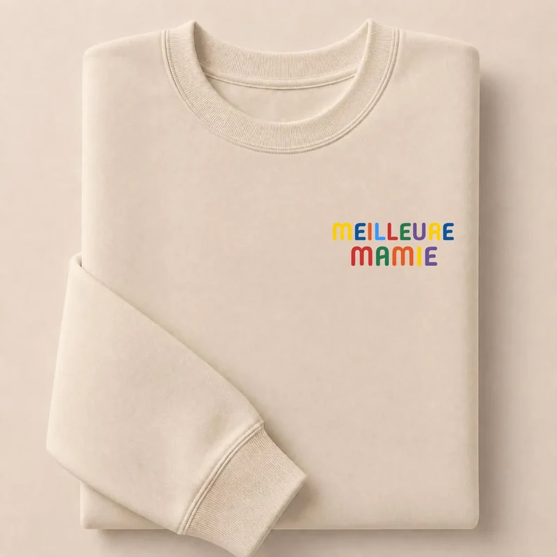 Sweat à capuche personnalisé mamie - Meilleure mamie