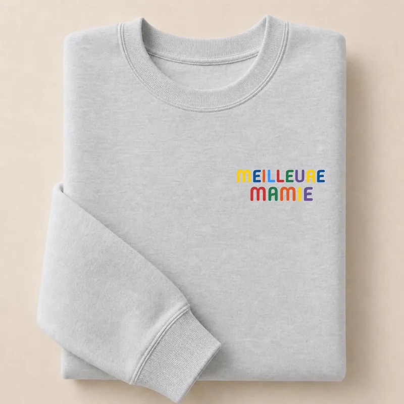 Sweat à capuche personnalisé mamie - Meilleure mamie