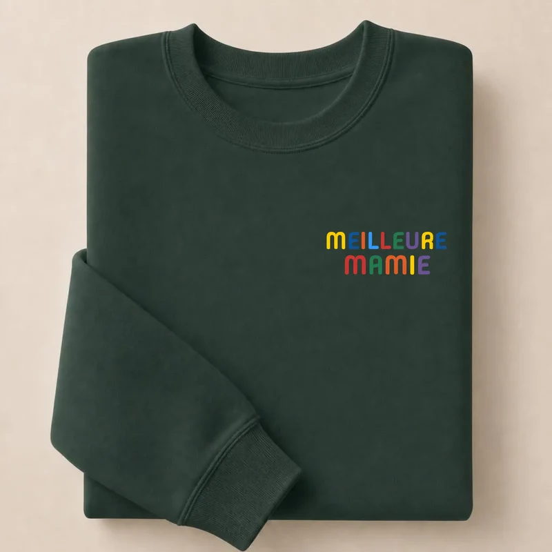 Sweat à capuche personnalisé mamie - Meilleure mamie