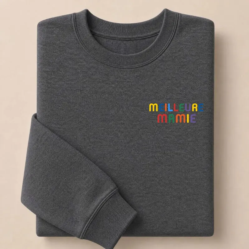 Sweat à capuche personnalisé mamie - Meilleure mamie