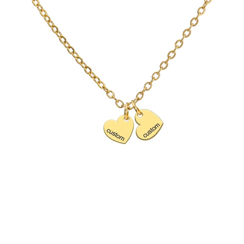 Familienkette Mit Namen Gold
