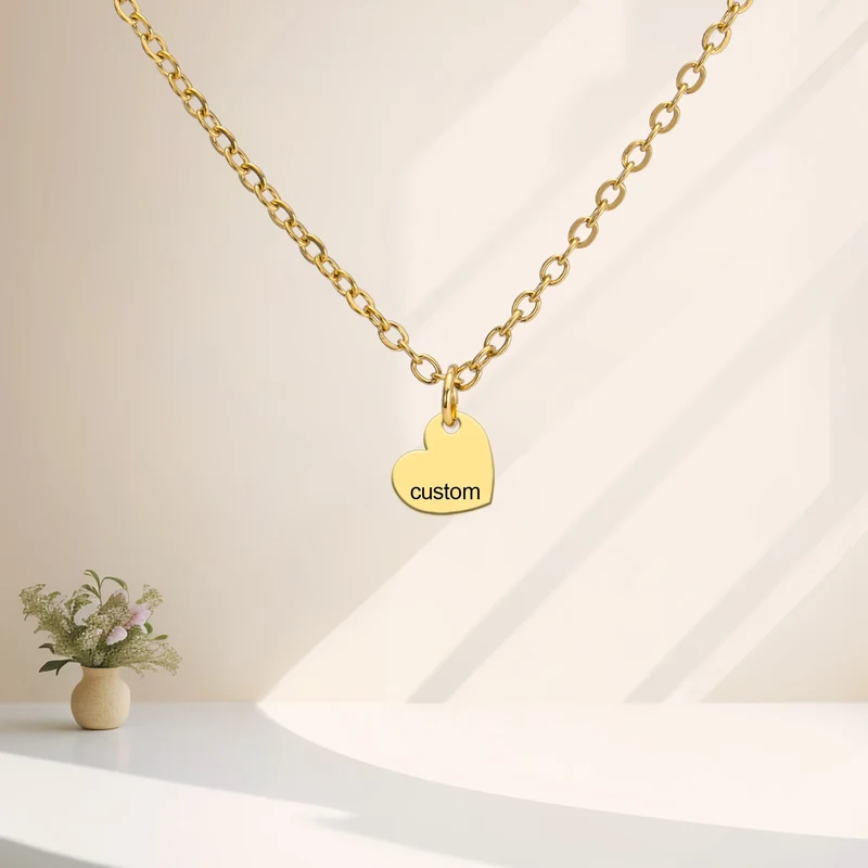 Familienkette Mit Namen Gold