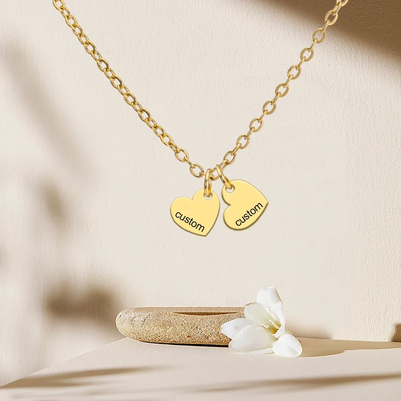Familienkette Mit Namen Gold