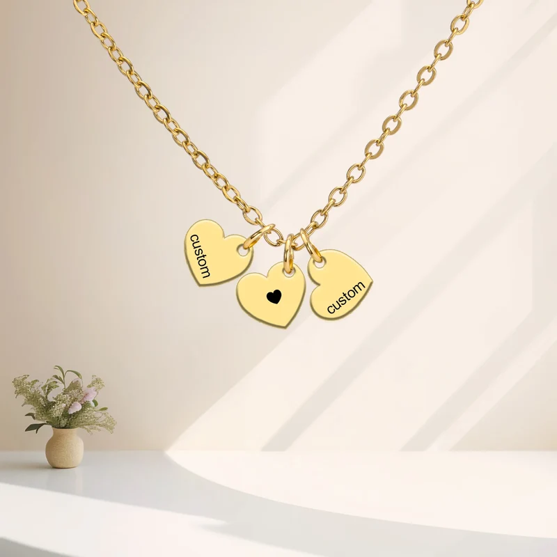 Familienkette Mit Namen Gold
