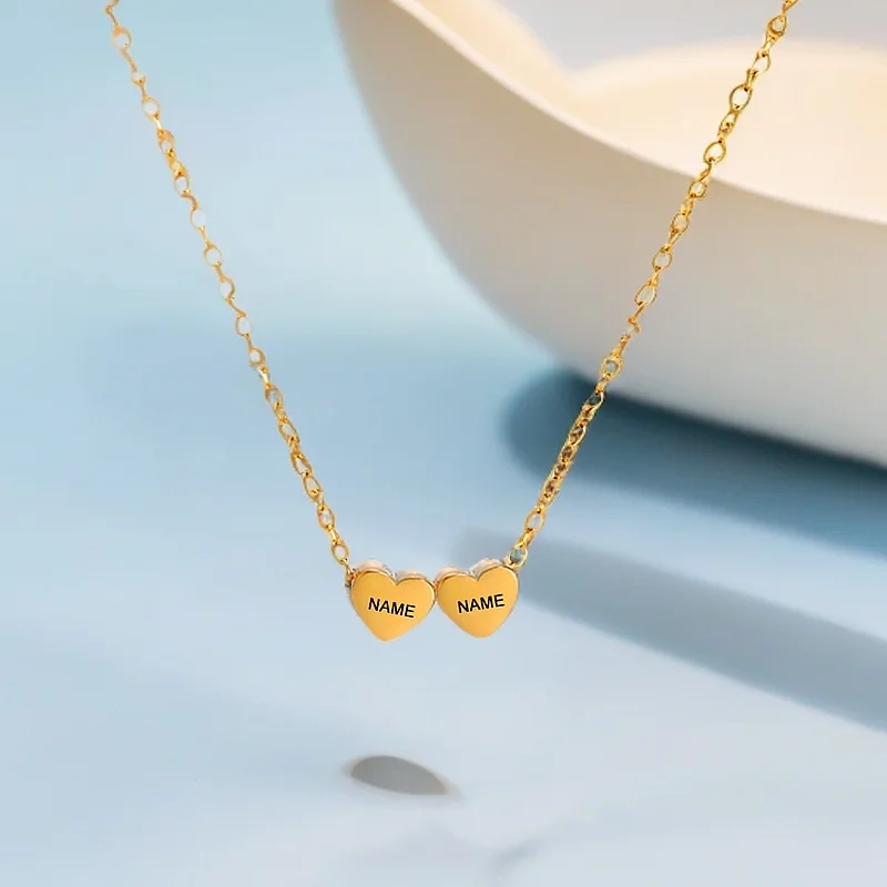 Familienkette Mit Gravur Gold