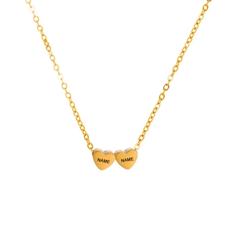 Familienkette Mit Gravur Gold