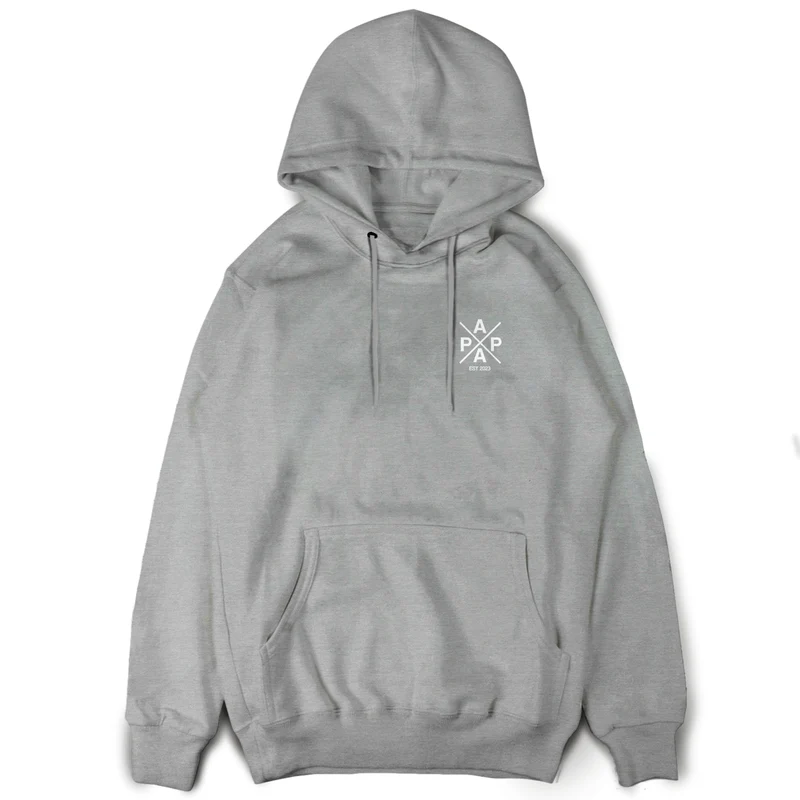 Papa Hoodie personalisiert Minimalistisch Geschenk Weihnachten Papa Pullover mit Wunschdatum Papa Weihnachtsgeschenk