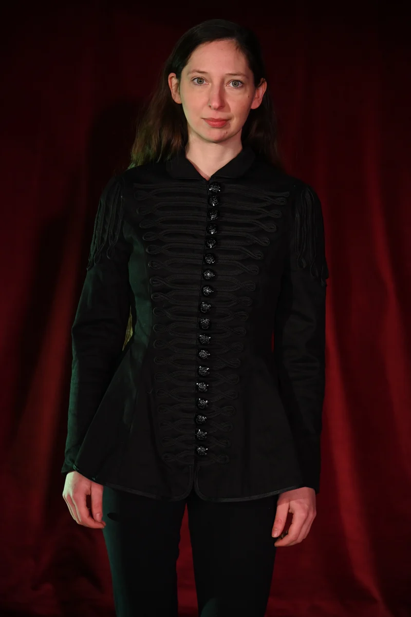 Jacke - Steampunkjacke mit Knöpfen - W185