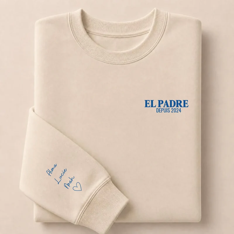 Pull personnalisé papa - El padre