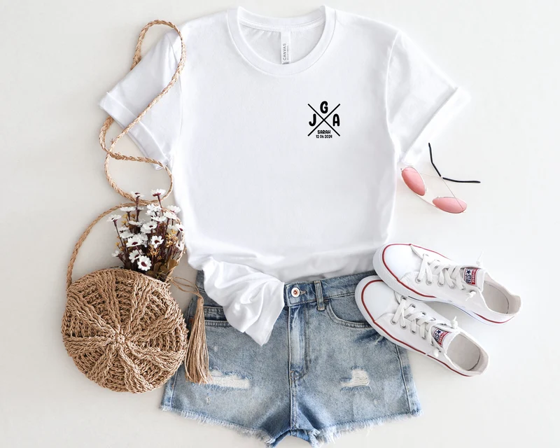 JGA Frauen Shirts JGA Braut Junggesellinnenabschied TShirt Team Braut Jga tshirt minimalistisch Party Shirts Feiern