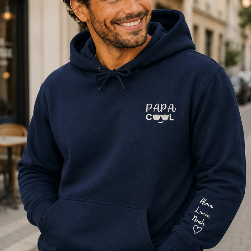 Pull personnalisé papa - Papa cool