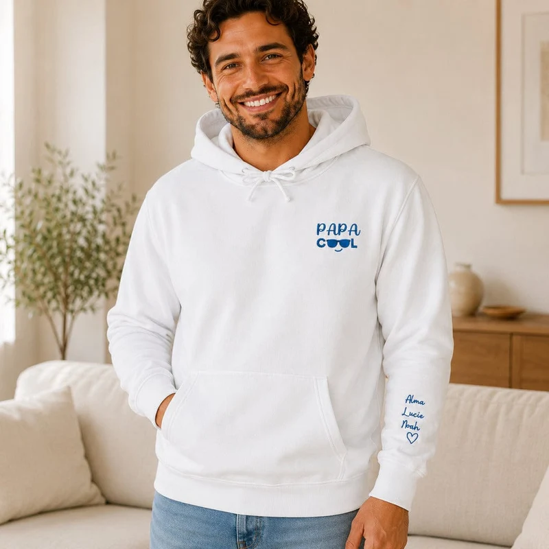 Pull personnalisé papa - Papa cool