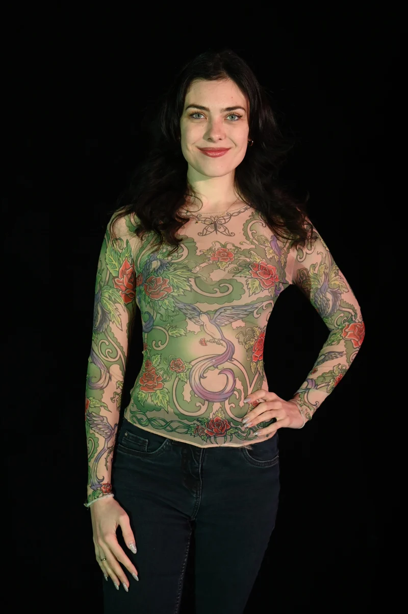 Top - Tattoo-Shirt - W168