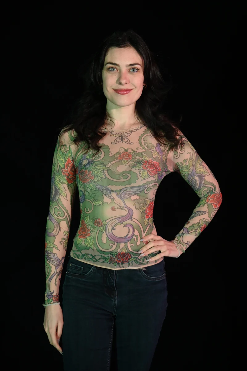 Top - Tattoo-Shirt - W168
