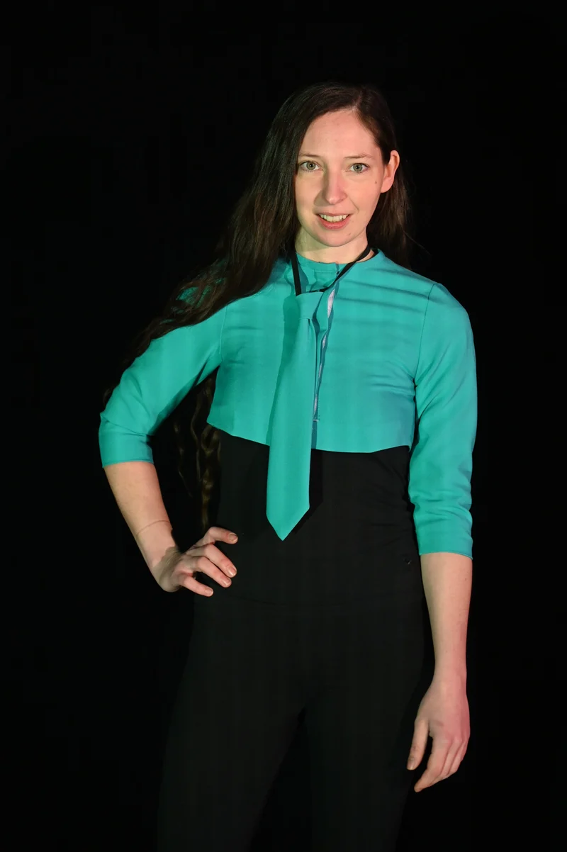 Jacke - Bolero mit Krawatte - W167