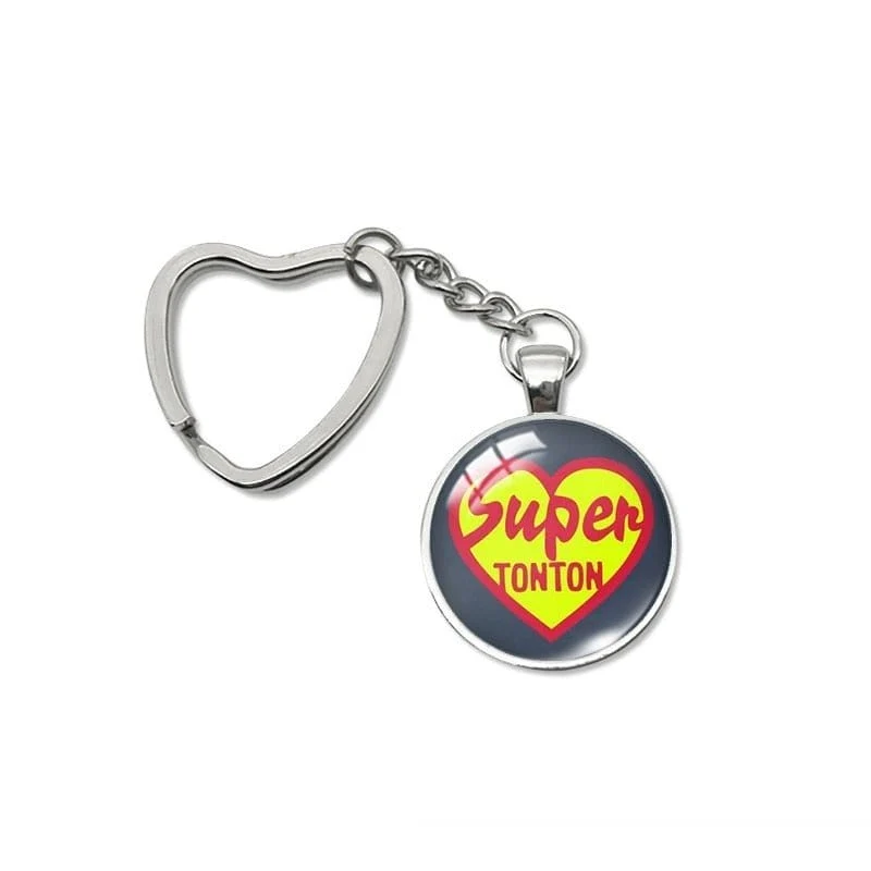 Schlüsselanhänger Super Onkel