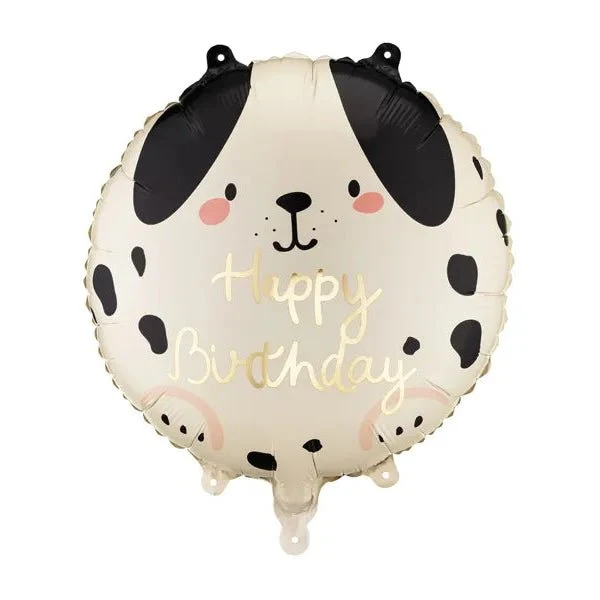 Geburtstagsballon "Happy Birthday" Hund