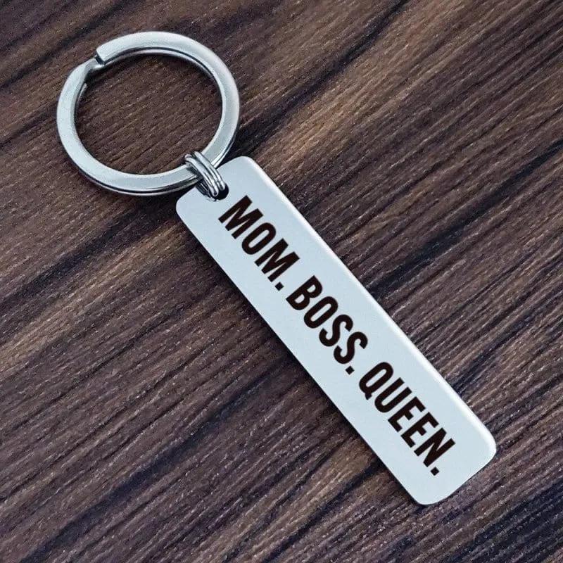 Schlüsselanhänger Mom Boss Queen